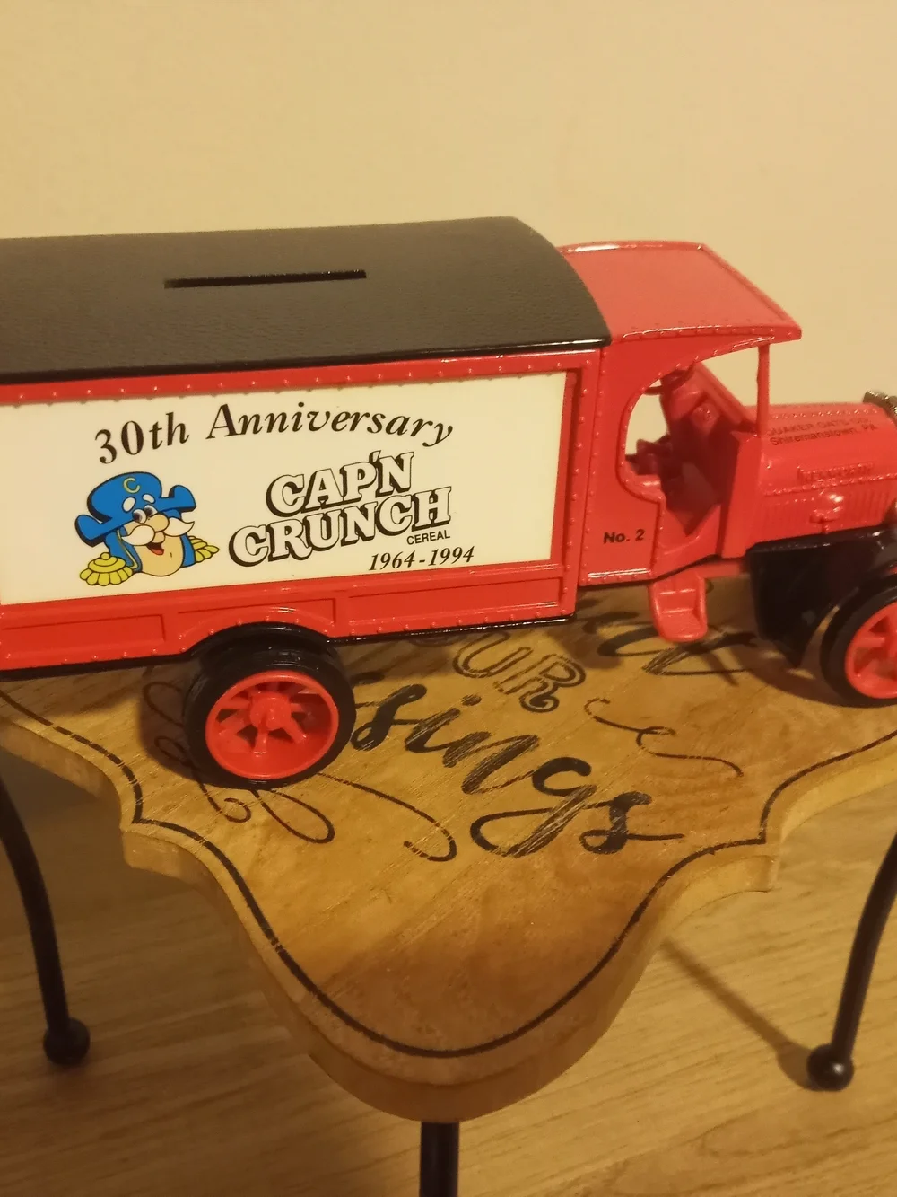 Cap'n Crunch 30th Anniversary Collectible Toy Delivery Truck ~ Free Shipping! ☆